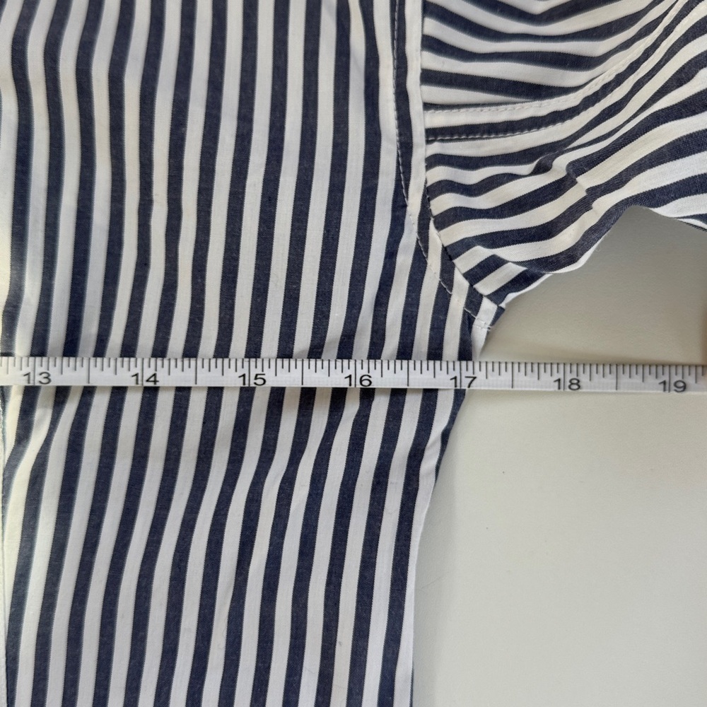 NWT J. Crew Striped Button Down Shirt Size 2 - Picture 9 of 12